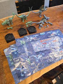 LEGO Dino Dinosaurs Lot - 4 Sets - 6719 6720 6721 6722 - Incomplete w Manuals