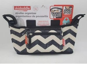 Skip Hop Skidaddle Universal Cochecito de Bebé Organizador Nuevo Negro Rayas - Imagen 1 de 4