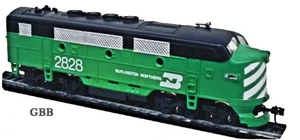 HO 1:87 Scale BURLINGTON NORTHERN F2-A Diesel Locomotive Model Power New 96805 - Picture 1 of 1