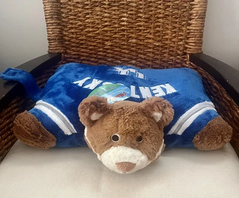 Brand New Pillow Pets 18” KENTUCKY WILDCATS Mascot Stuffed Plush Pillow Cover