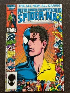 Spectacular Spider-Man #120 Marvel 25th Anniversary Frame Cover 1986 NM - Picture 1 of 6
