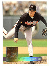 HOF'er MIKE MUSSINA Orioles 1994 Donruss SPECIAL EDITION GOLD PARALLEL Card #51
