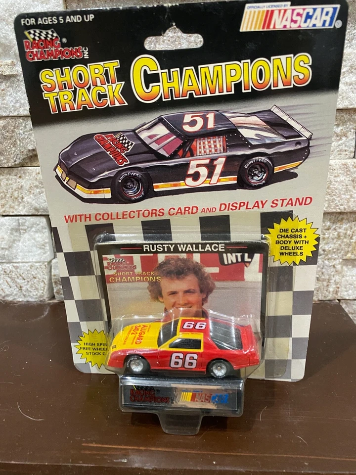 Racing Champions Short Track Champions #66 RUSTY WALLACE 1:64 DIE CAST NIP. - Image 1 of 1