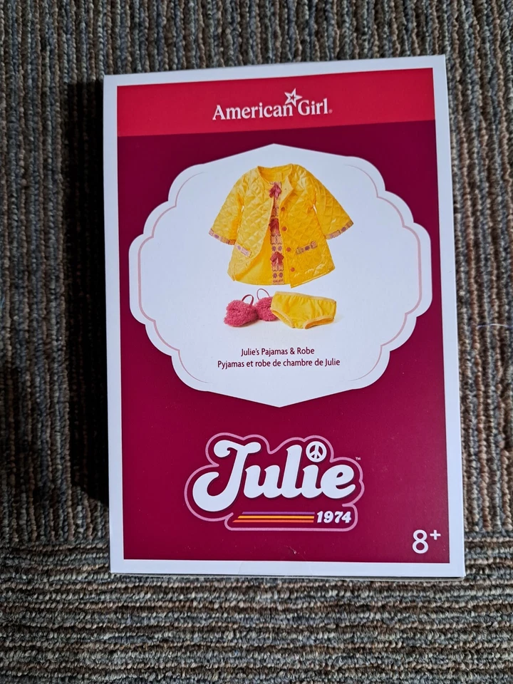 **SALE**  AMERICAN GIRL JULIE PAJAMAS & ROBE SET BNIB - Image 1 of 1