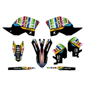 2007-2010 SX SERAPE Black Senge Graphics Kit Compatible with KTM - Picture 1 of 10