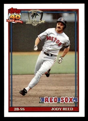 1991 Topps Desert Shield Baseball #247 Jody Reed NM/MT - Image 1 of 2