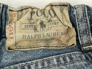 RALPH LAUREN POLO JEANS BOYS 5 DISTRESSED LITTLE KIDS - Picture 1 of 5