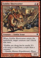 4 x MTG: Goblin Shortcutter -Zendikar - Magic Card - PLAYSET
