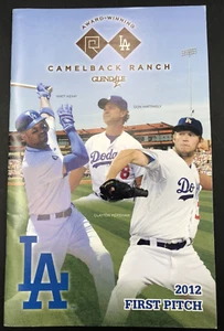 2012 Matt Kemp Kershaw Mattingly Spring Training Dodgers Playbill Program - Picture 1 of 2