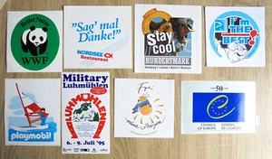 Sticker/Aufkleber-Sammlung Werbeaufkleber Konvolut - Bild 1 von 1
