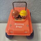 Vintage 1974-79 Fisher-Price Bouncing Buggy 6 Wheel Dune Buggy Sound Rolls