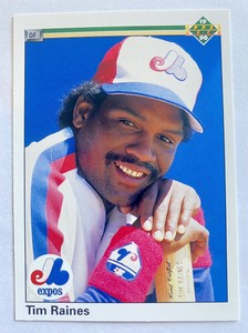 1990  Upper Deck #177 Tim Raines Montreal Expos