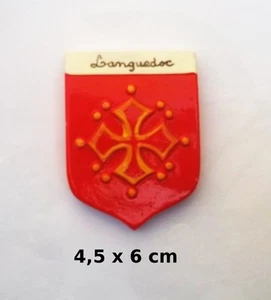 aimant,magnet ,croix du Languedoc, croix de Toulouse, croix Occitane,blason G-T2 - Imagen 1 de 2