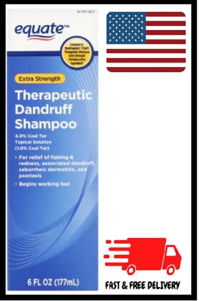 Champú terapéutico anticaspa Equate Extra Strength, 6 fl oz, Foto 1 de 1