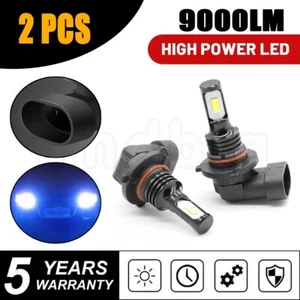 9005 HB3 8000K LED Headlights Bulbs High/Low Beam Kit Ice Blue 2PCS - Picture 1 of 12