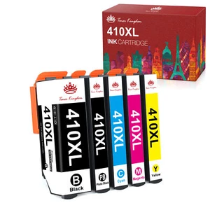 5PK 410XL T410XL Ink Cartridge For Epson XP-830 XP-640 XP-635 XP-7100 Printer - Picture 1 of 6