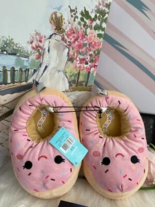 Brandneu mit Etikett Squishmallow Hausschuhe Dabria Donut - Bild 1 von 3