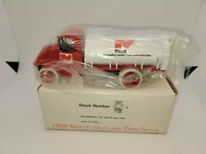 Vintage 80s ERTL 1926 Mack Bull Dog Merit Tanker Truck Bank 9980 New Old Stock - Picture 1 of 4