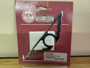 Show Chrome Accessories Honda Goldwing Cruise Wing Key Plate Accent PN # 52-531 - Picture 1 of 3