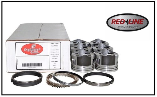 Dish Piston w/ Rings for 1995-2005 Buick Chevy Pontiac 3.8L 3800 V6 N/A ...