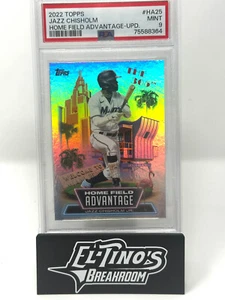 Jazz Chisholm JR 2022 Topps Heimfeldvorteil #HA-25 PSA 9 MARLINS - Bild 1 von 2