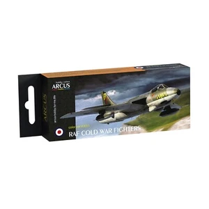 Juego de pintura esmaltada Arcus #E3051 RAF Cold War Fighters 6 colores 10 ml para kit modelo - Imagen 1 de 14