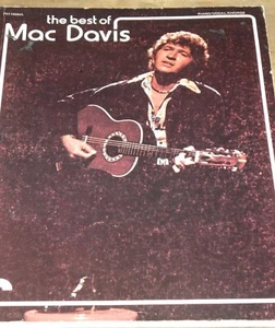 Cancionero Best Of Mac Davis Baby Don't Get Hooked On Me/I Believe In Music... - Imagen 1 de 2