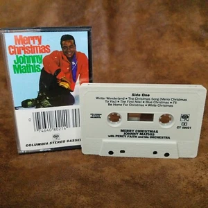 Johnny Mathis - Merry Christmas (Cassette 1981 Columbia Records) - Picture 1 of 3