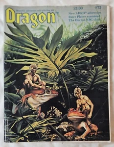 1983 Dragon Magazine #73 D&D Forest of Doom Duelist Sagittarian - Bild 1 von 2