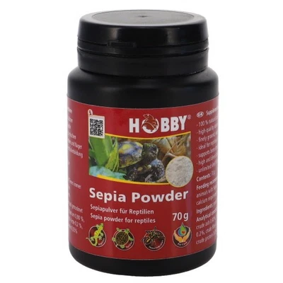 Hobby Sepia Powder 70g (EUR 85,57 / kg) Kalzium für Reptilien Vögel Nager - Bild 1 von 2
