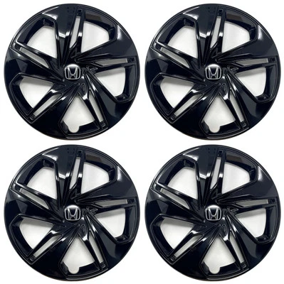 Hubcap for Honda Civic 2016-2021 OEM 16-in Custom Gloss Black 55103 (Set of 4) - Image 1 of 3