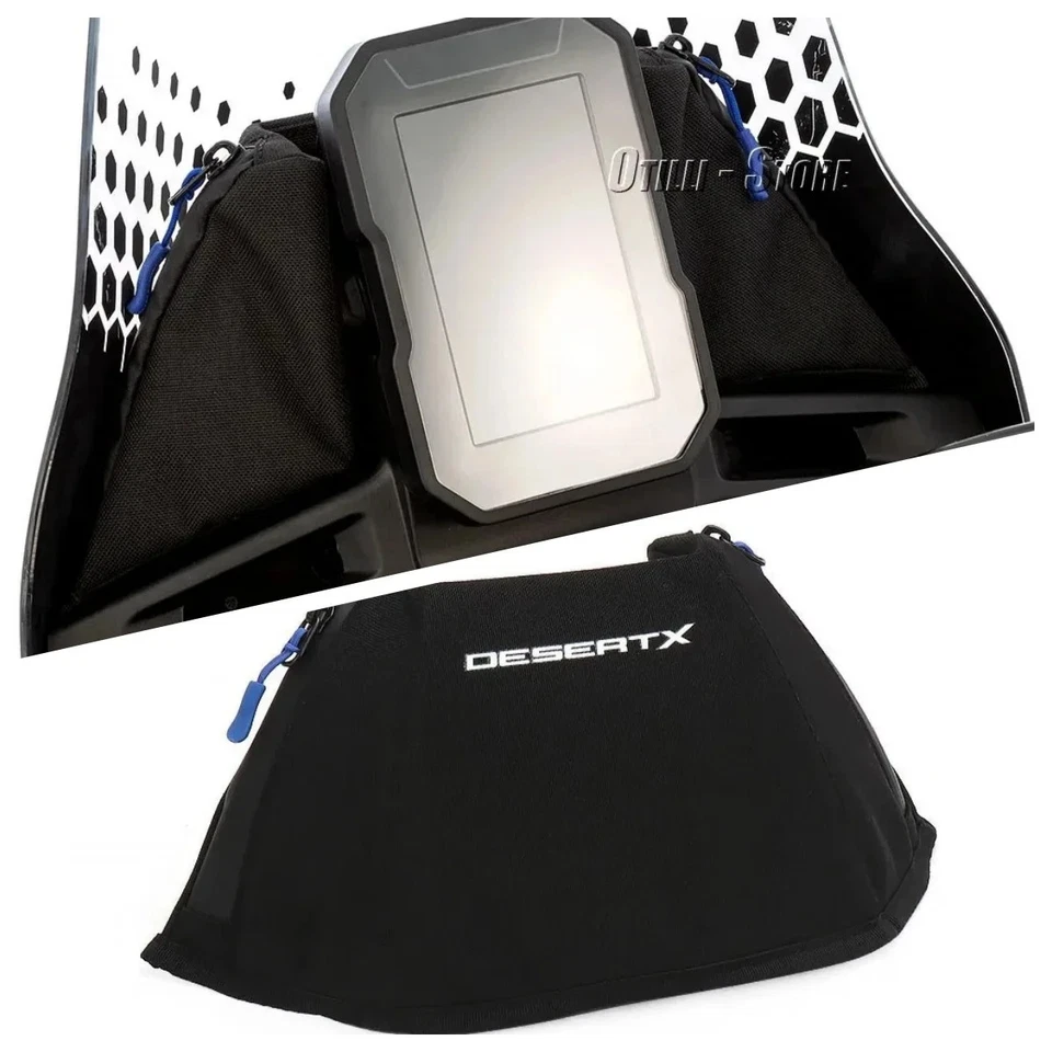 Para Ducati Desert X 22-2024 Nova Bolsa de Armazenamento Impermeável Guidão Bolsa para Pára-brisa - Imagem 1 de 4