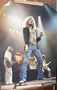 Led Zeppelin 1978 Live Concert Shot Pace Poster 24" x 36" Printed in Scotland - Picture 1 of 5