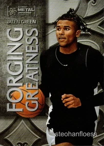 Skybox Metal Universe Champions Jalen Green Forging Greatness Achievement FG-3 - Picture 1 of 1