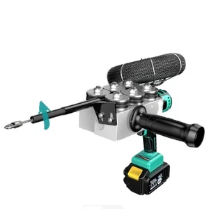 Máquina roscadora de alambre eléctrica máquina de tracción de roscado de alambre completamente automática - Imagen 1 de 21