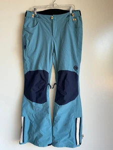 BURTON Retro Snowboard Ski Hose Damen Large Blau Schnee - Bild 1 von 11