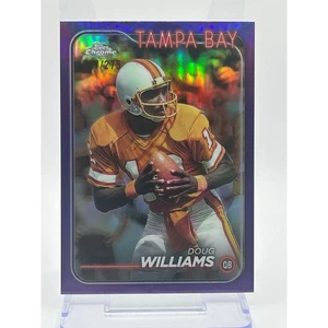 2024 Topps Chrome Doug Williams Purple Refractor 57/275 Tampa Bay Buccaneers - Picture 1 of 2