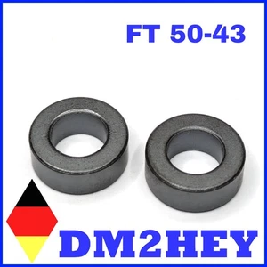 Oryginalny ferrit amidon FT 50-43 do Balun, przetwornik MWS RFI EMI - Zdjęcie 1 z 2