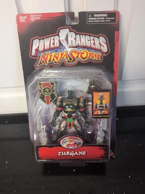 Power Rangers Ninja Storm 5" Evil Alien General Zurgane NUEVO sellado de fábrica 2003 Foto 1 de 4