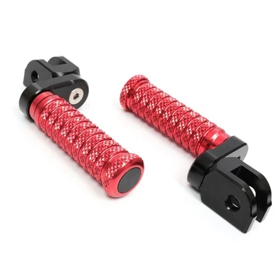 Red M-Grip Rider Foot Pegs 25mm Extend For Ducati 959 Panigale 16 17 18 19 Foto 1 de 4