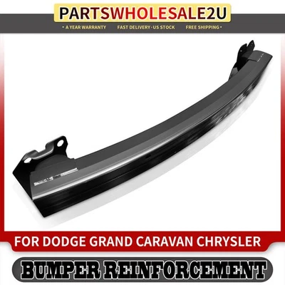 Refuerzo de parachoques delantero de acero para Dodge Grand Caravan Chrysler Town & Country Foto 1 de 4