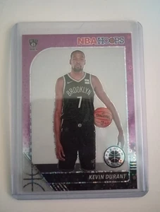 Kevin Durant Purple Disco Prizm 2019-20 Panini NBA Hoops Premium Basketball #61 - Picture 1 of 6