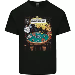 Funny Cat Poker How Much is the Fish Mens Cotton T-Shirt Tee Top - Picture 1 of 19
