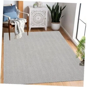 Washable Area Rug 3x5 Rugs for Entryway Boho Kitchen Rug Grey 3'x5' Grey/Cream - Picture 1 of 8
