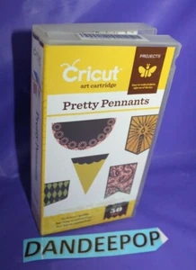 Cricut Art Pretty Pennants Die Cut Cartridge Crafts Scrapbooking 2001371 - Picture 1 of 3