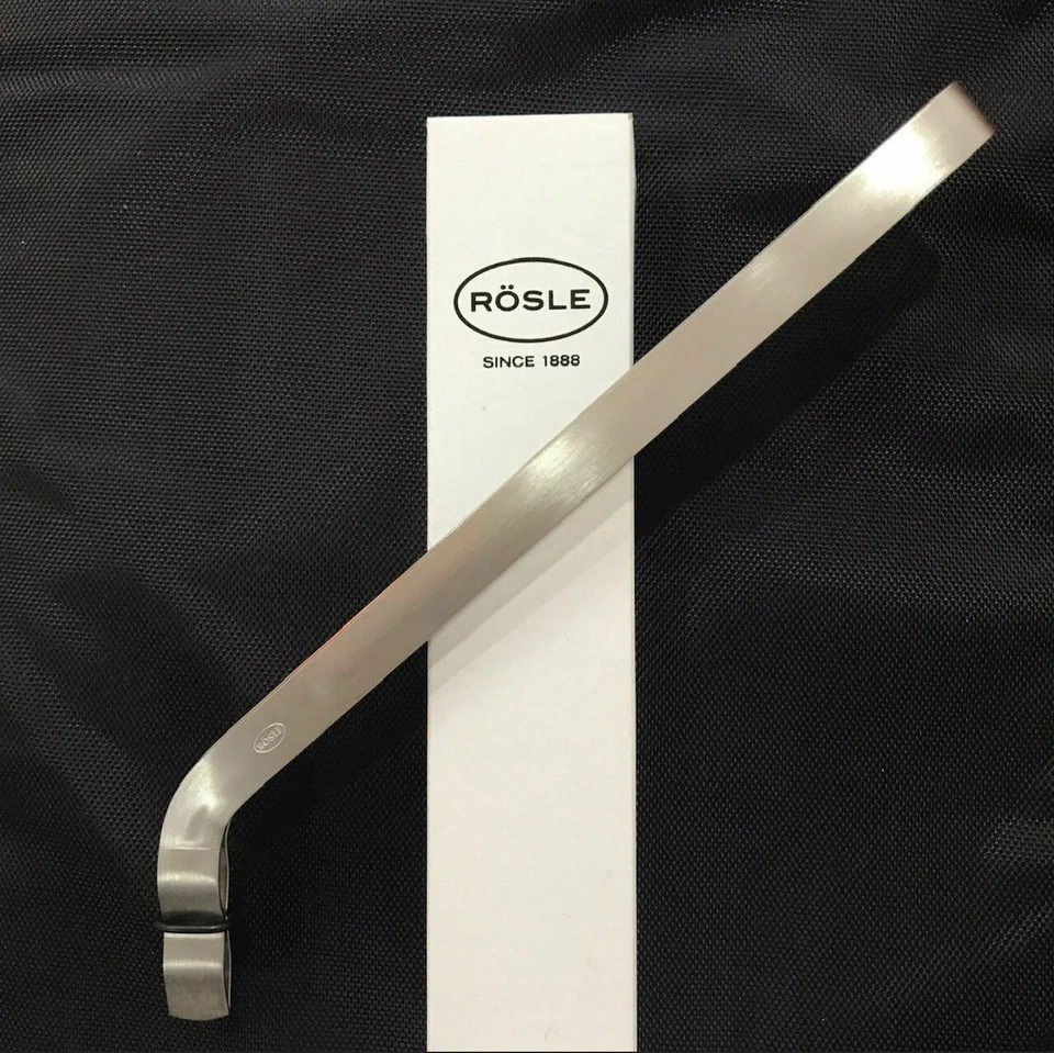 Rösle Grillzange gebogen 31,5 cm in b2b / Geschenkverpackung