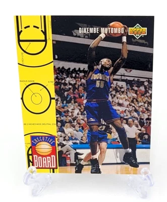1993-94 Upper Deck Basketball Dikembe Mutombo Denver Nuggets #431 HOF - Image 1 of 2