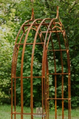 Rosenbogen CLEO 120-260 cm Torbogen Rankenbogen Rosenspalier Rundbogen Rankhilfe