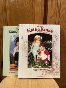 Puppen Album 3 Käthe Kruse Puppen by lydia richter DOLL BOOK Set Of 2 - Picture 1 of 19
