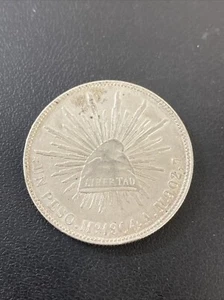 1904 Mo MEXICO Un Peso - SILVER - XF+/ABOUT UNCIRCULATED DETAILS - MEXICAN PESO - Picture 1 of 2